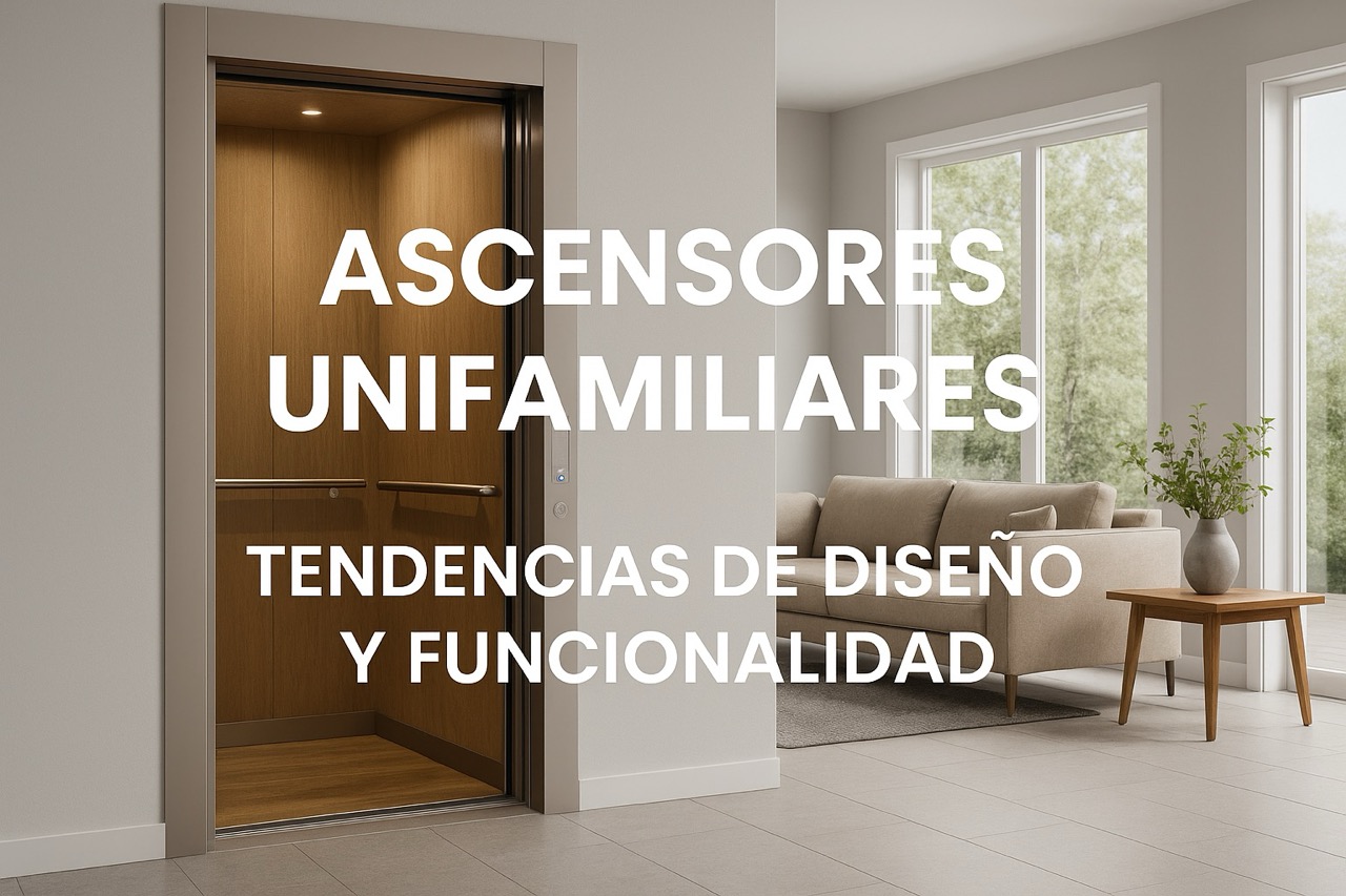 Ascensores unifamiliares: tendencias de diseño y funcionalidad