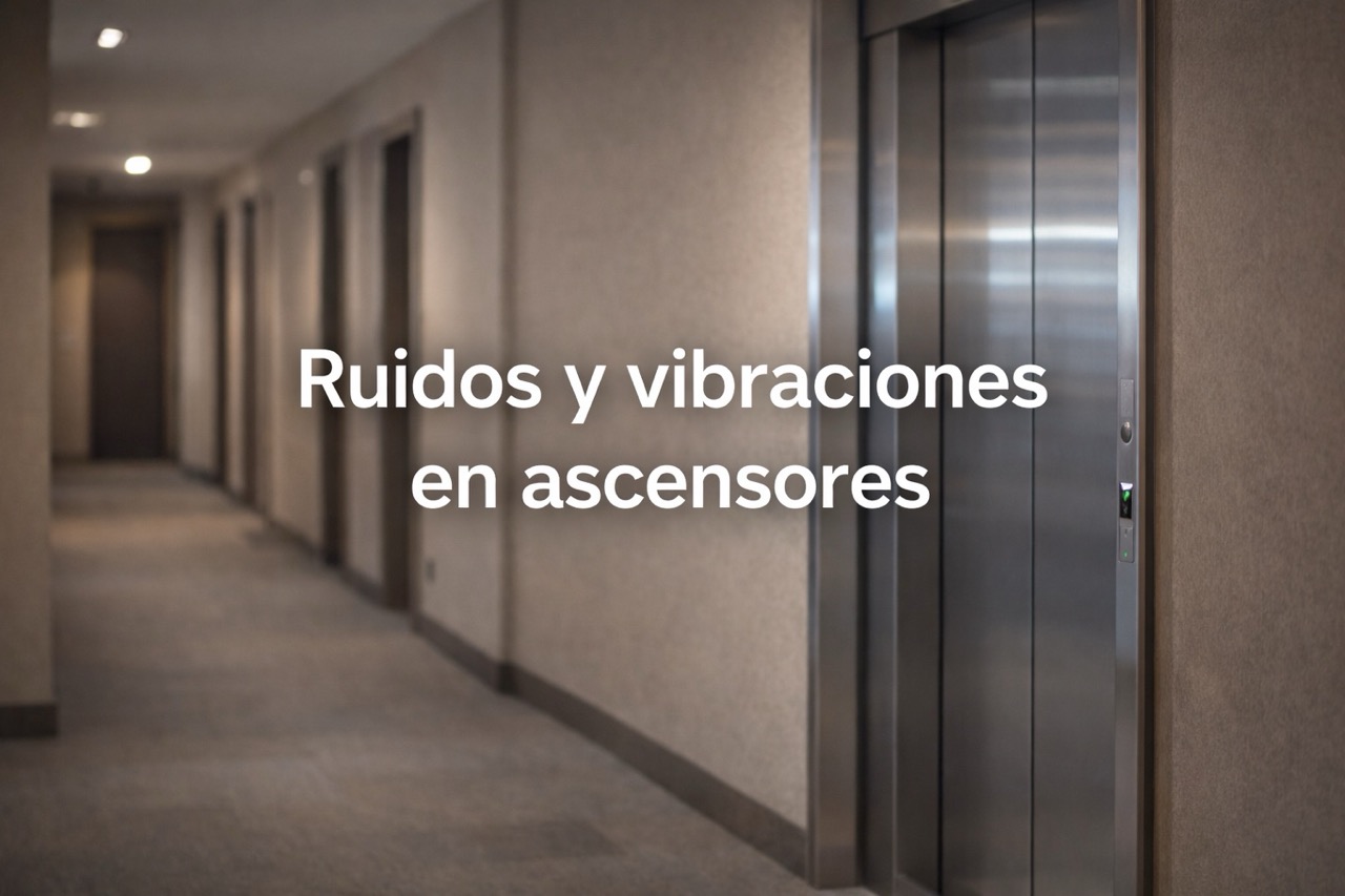 como reducir ruidos y vibraciones en un ascensor ya instalado